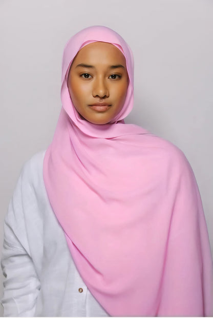 MAGNETIC PINK HIJAB